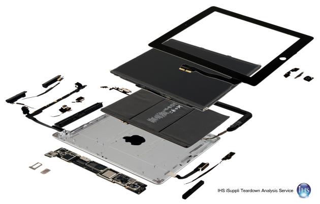 2012 03 16 iPad Exploded View ¿Cuánto cuesta fabricar los nuevos iPad?