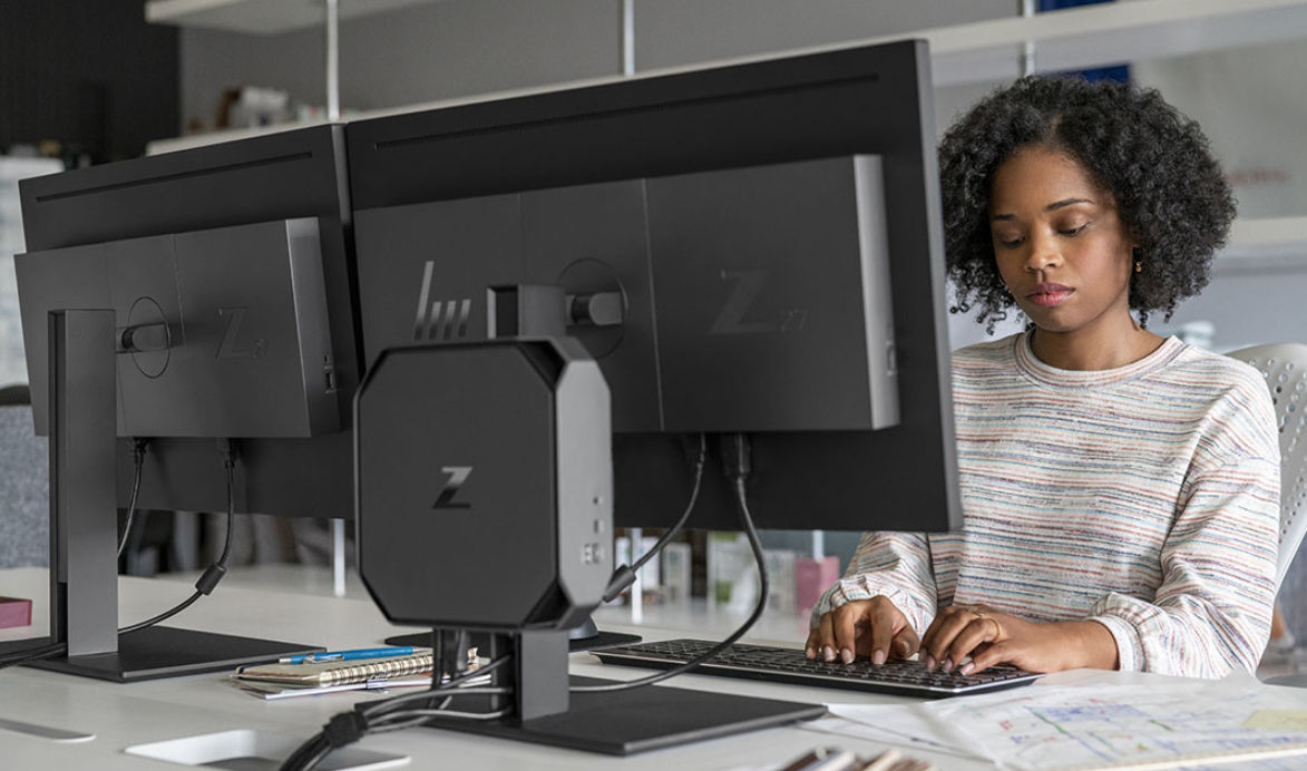 HP presenta monitores y estaciones de trabajo
