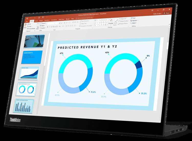 Lenovo ThinkVision M14d, para contar con una segunda pantalla en cualquier lugar