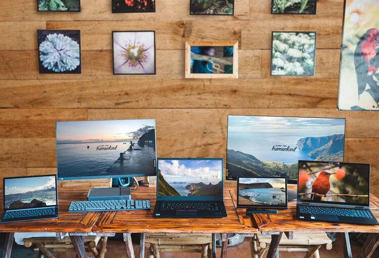 Los voluntarios del programa Lenovo Work for Humankind empiezan su labor en la isla Robinson Crusoe