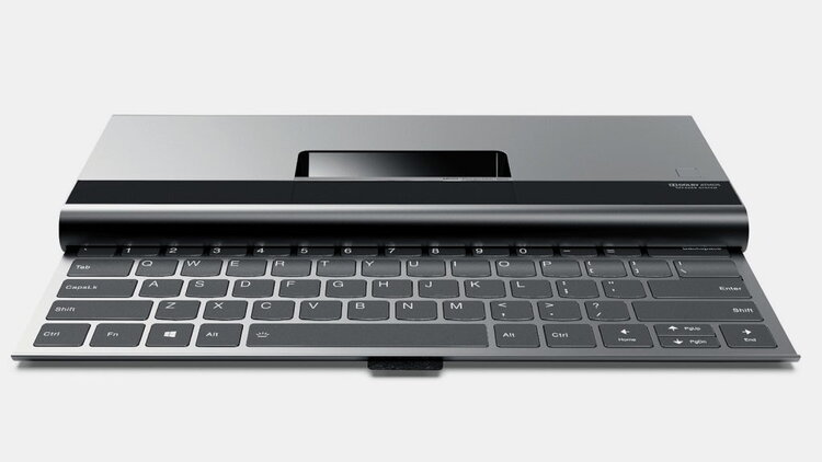 Lenovo MOZI, un portátil con proyector integrado y teclado retráctil