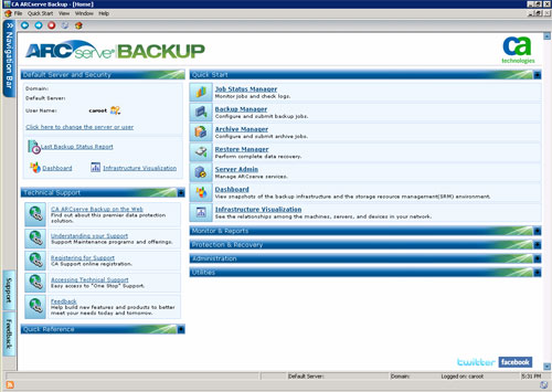 CA ARCserve Backup CA ARCserve Backup