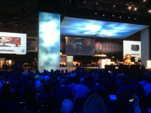 Meg Whitman, CEO de HP en Discover 2012 Meg Whitman, CEO de HP en Discover 2012