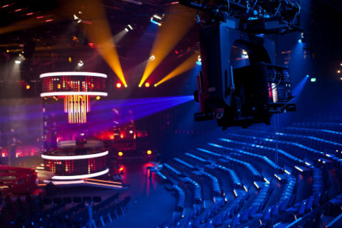 La luminaria digital móvil Christie YK200 hace su debut en la TV alemana