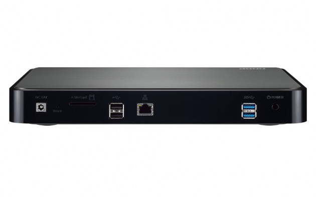 HS-210 de QNAP-atras