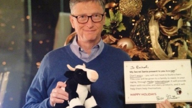 Bill Gates Secret Santa