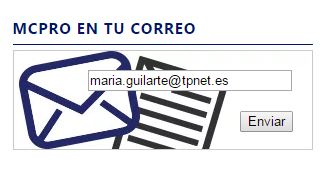 mcpro en tu correo