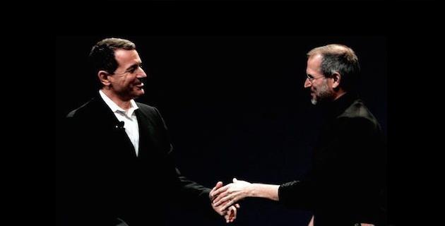 Steve Jobs y Bob Iger