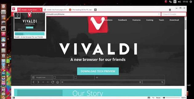 Vivaldi navegador web