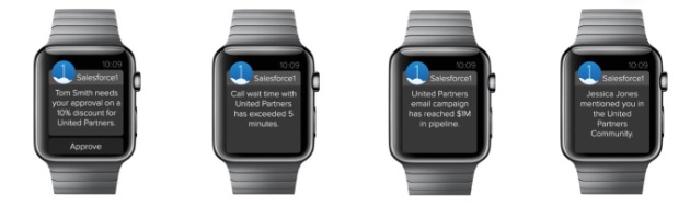 Salesforce Wave, disponible para el Apple Watch