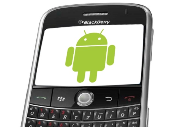 blackberry con android
