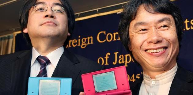 Nintendo Satoru Iwata y Shigeru Miyamoto