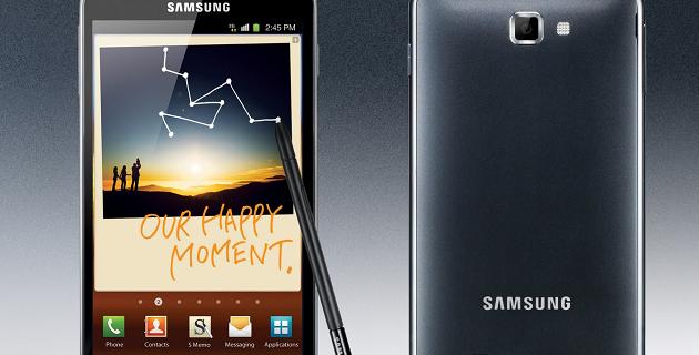 Samsung Galaxy Note agosto