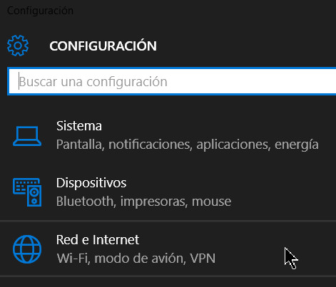 VPN en Windows 10