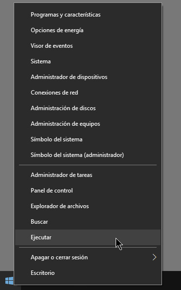 Windows 10_ejecutar