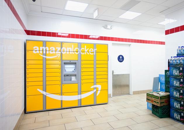 Amazon europeos taquillas recoger envíos