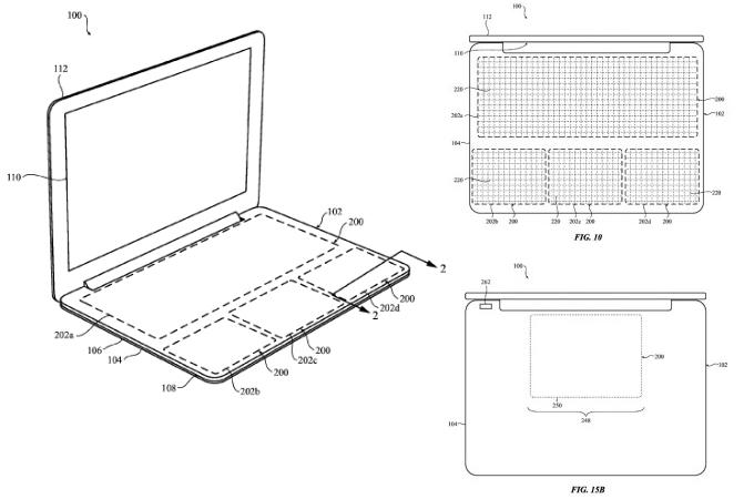 Apple patente portatiles