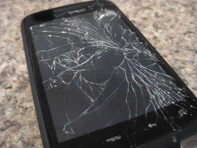 smartphone roto