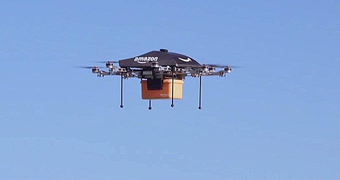 Amazon y el gobierno británico prueban las entregas con drones