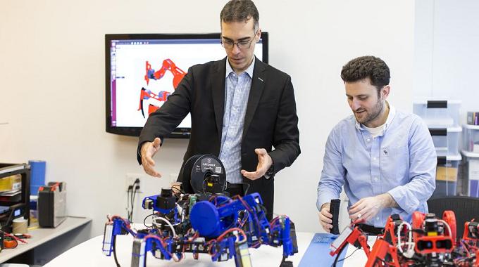Siemens crea arañas robóticas para la impresión 3D