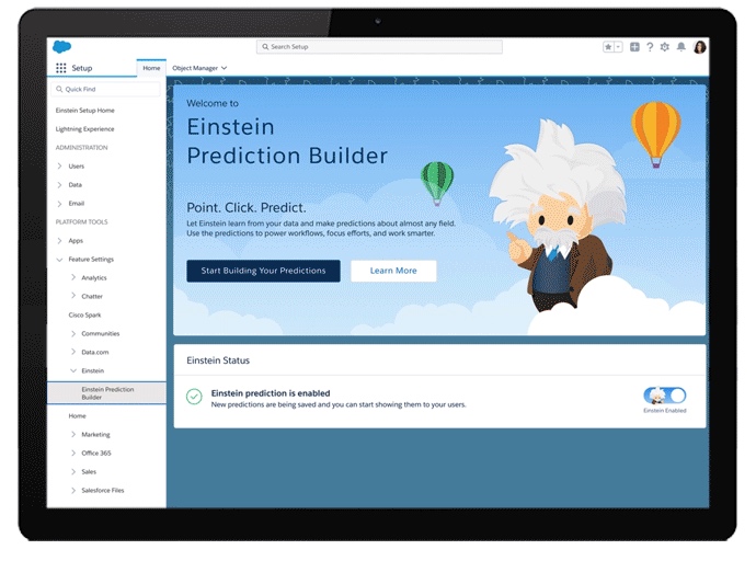 Salesforce facilita con myEinstein el desarrollo de apps basadas en Inteligencia Artificial