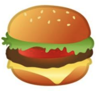 Emoji hamburguesa google