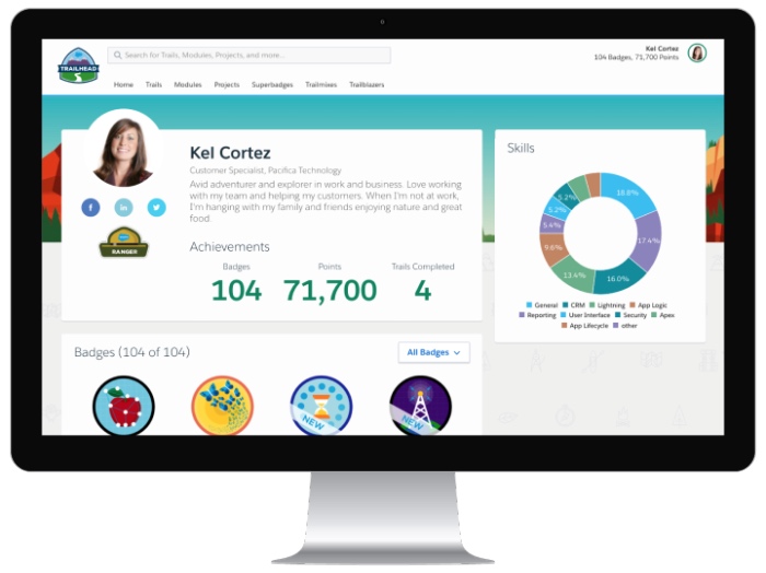 Salesforce reinventa el aprendizaje de su plataforma con myTrailhead