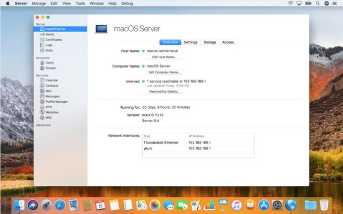 Apple parece decidido a eliminar MacOS Server y deshabilita varias de sus funciones