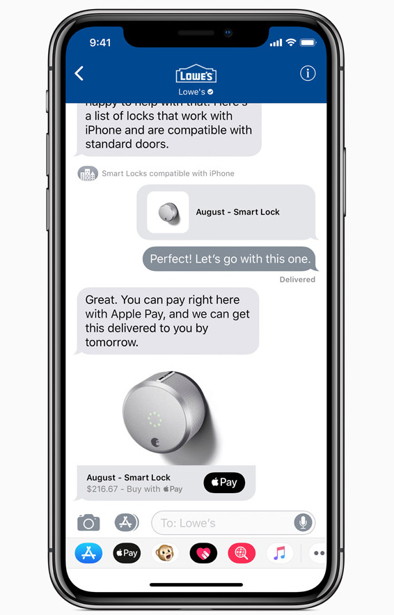 mensajería empresarial