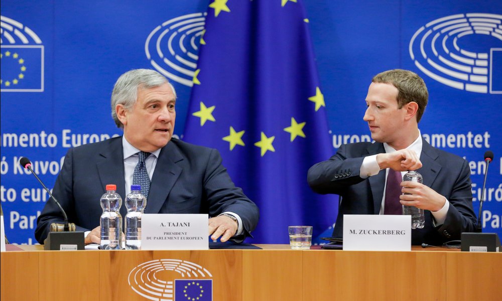 Mark Zuckerberg responde a preguntas de la UE, pero no deja satisfechos a los parlamentarios