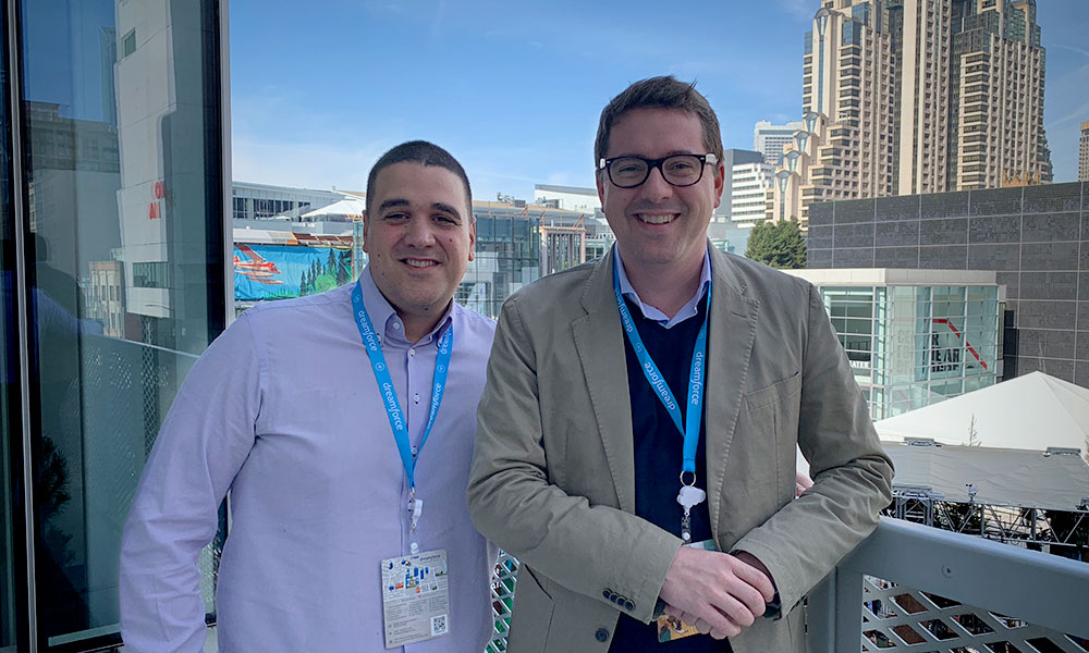 Rubén Mariscal, director de Business Intelligence de Maxxium España, e Iván Seldas, information management manager de Maxxium España