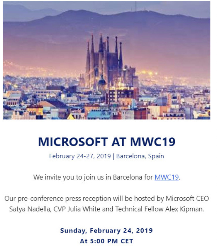 Microsoft en MWC 2019
