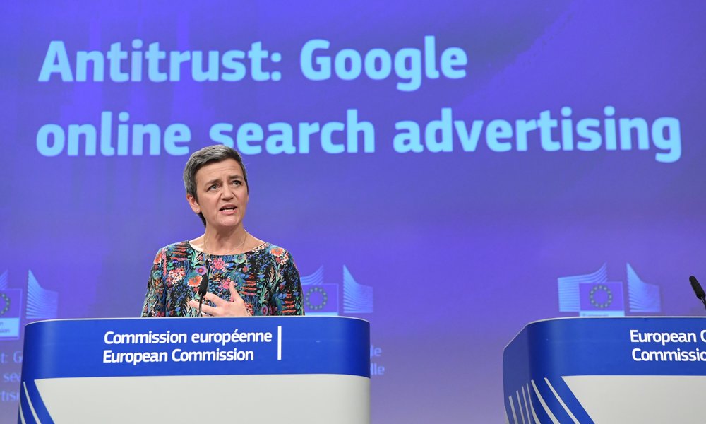 Multa Google Margrethe Vestager