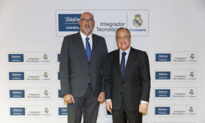 Telefónica será integrador tecnológico del Real Madrid hasta 2023