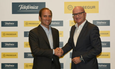 Telefónica se queda con el 50% del negocio de alarmas de Prosegur