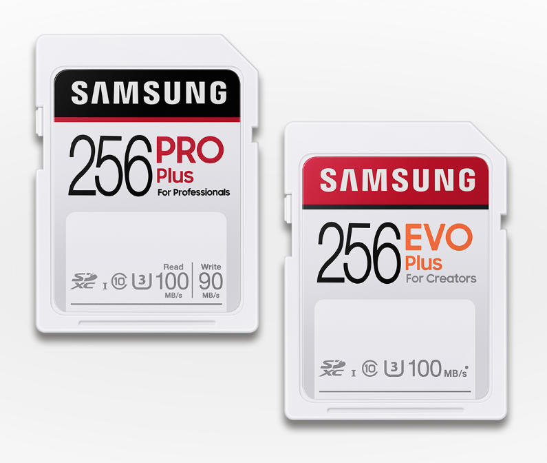 tarjetas SD de Samsung