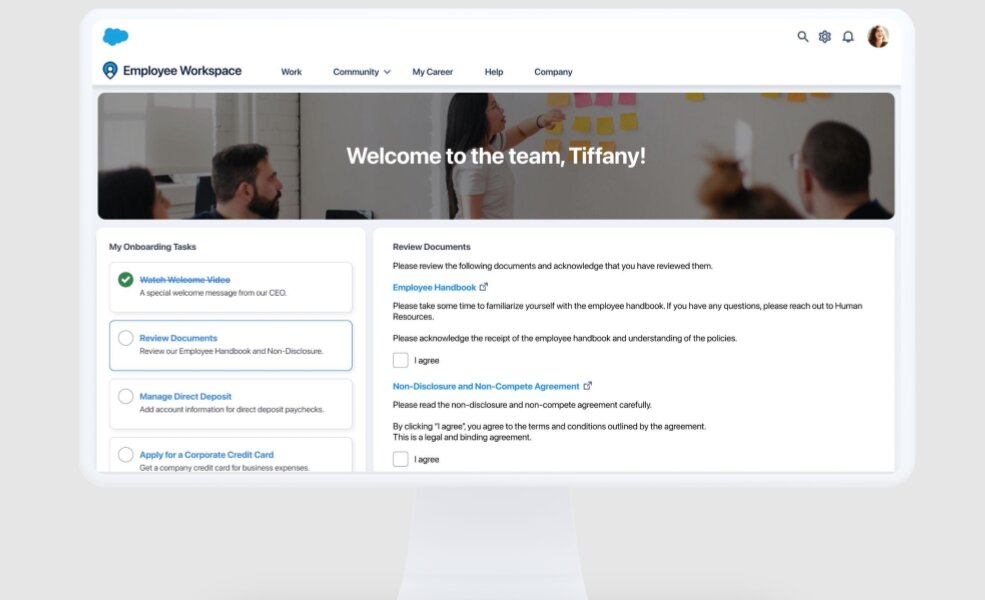 Salesforce amplía Work.com con tres nuevos módulos: Wellbeing, Talent y Service Catalog