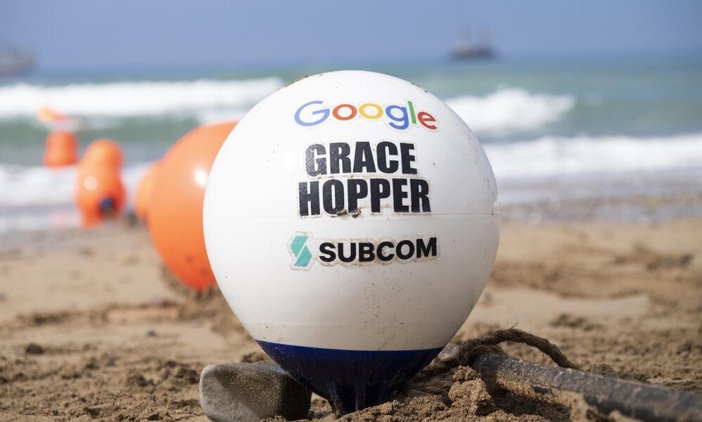 Google finaliza el despliegue del cable Grace Hopper, que une Estados Unidos con España y Reino Unido