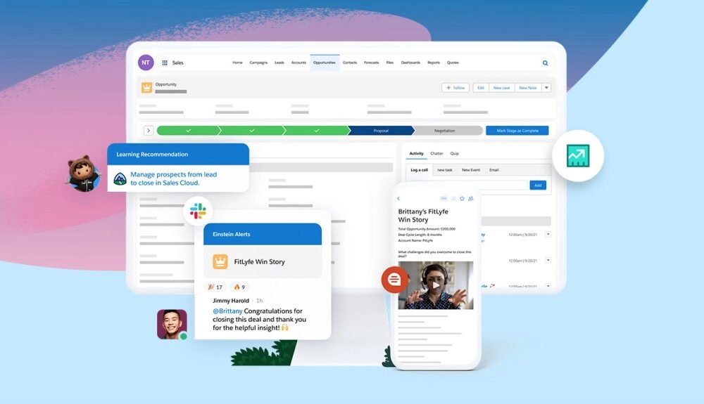 Salesforce da un impulso a Service Cloud con Slack y más Inteligencia Artificial
