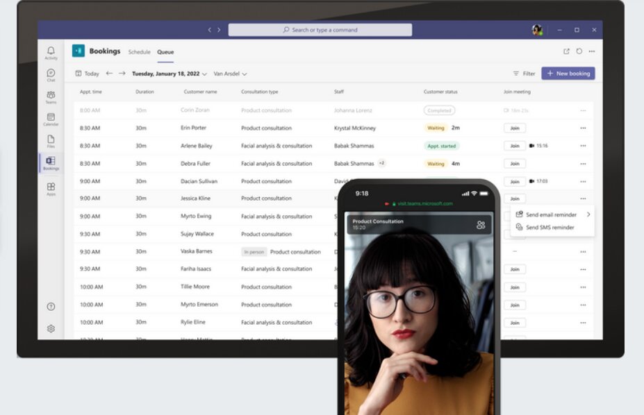 Microsoft añade más funciones a Teams y Viva para trabajadores de cara al público