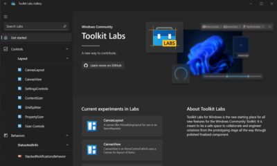 Microsoft windows Community Toolkit Labs