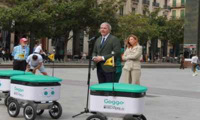 Los primeros robots autónomos de reparto tomarán las calles de Zaragoza