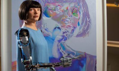 AI-Da, un robot capaz de pintar con sus propias manos gracias a la IA