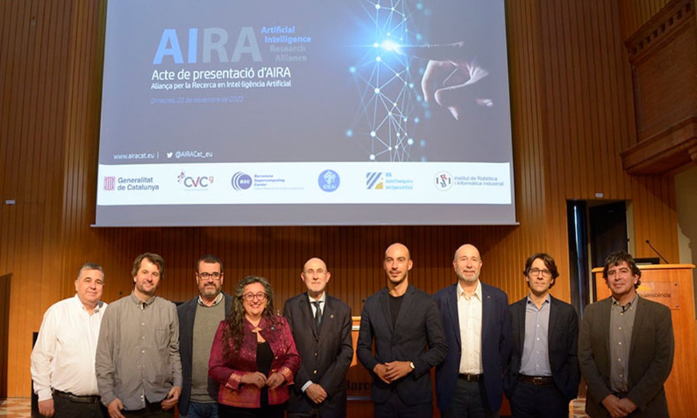 Cataluña hacia el liderazgo en investigación en IA con el nacimiento de AIRA