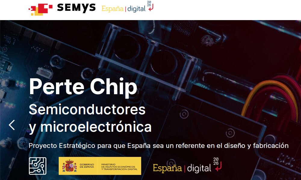 El Gobierno abre la web del PERTE Chip, como punto de información para agentes del sector