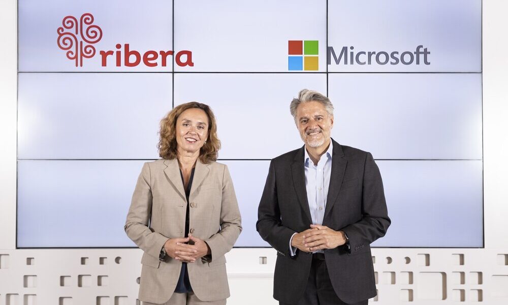 Microsoft y el Grupo Ribera colaborarán para potenciar la IA y la innovación en sanidad