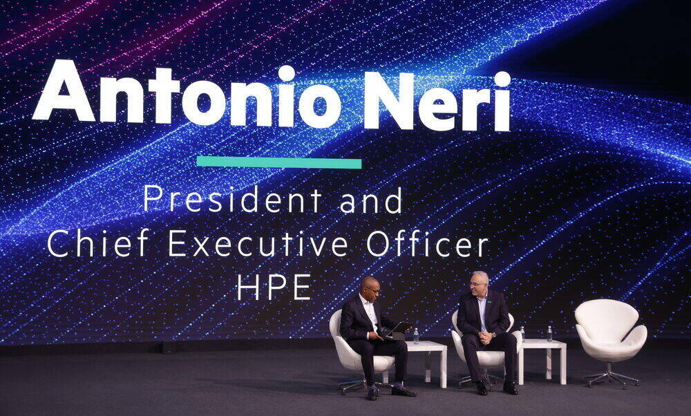 Antonio Neri, CEO de HPE, comparte en el MWC las 3 claves del futuro de las redes