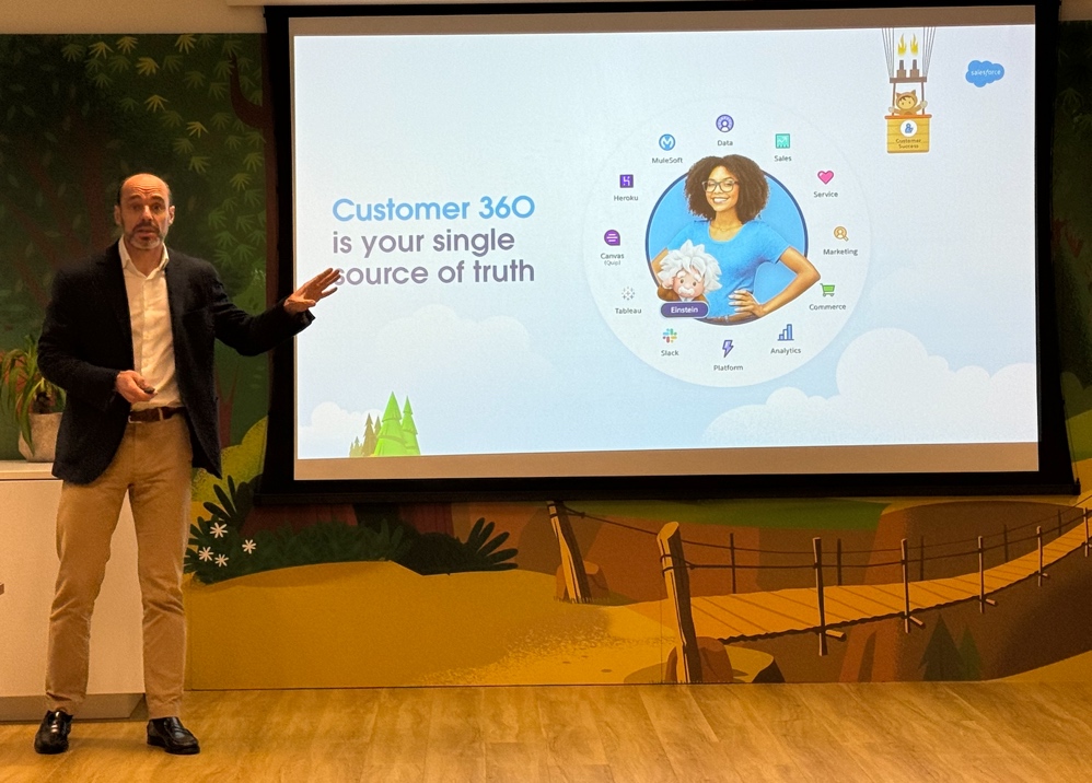Salesforce consolida el éxito de su estrategia en España con innovaciones en IA