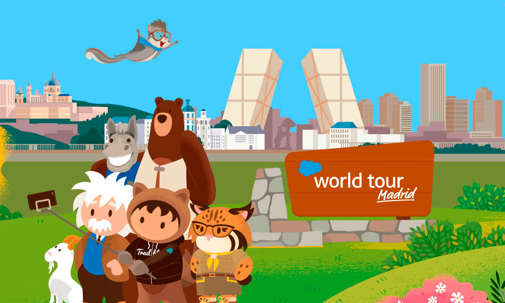 Regístrate gratis en el Salesforce World Tour Madrid del próximo 4 de abril