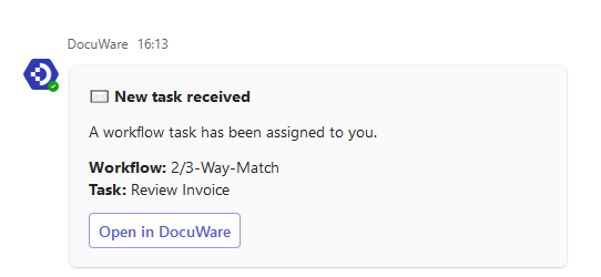 Notificaciones - DocuWare